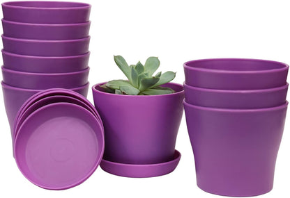 10 Pcs Decorative Planters/Indoor/Outdoors Pots