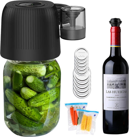 Portable Mason Jar Vacuum Sealer Kit