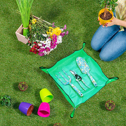 4pc-Floral Sturdy Garden Tool Set